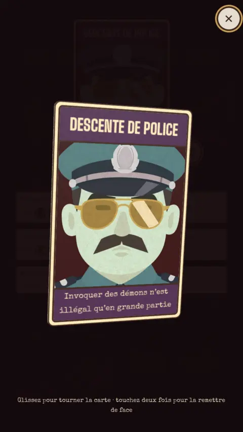 Une carte en 3D, tournée