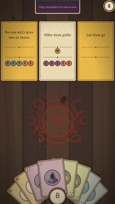Card options